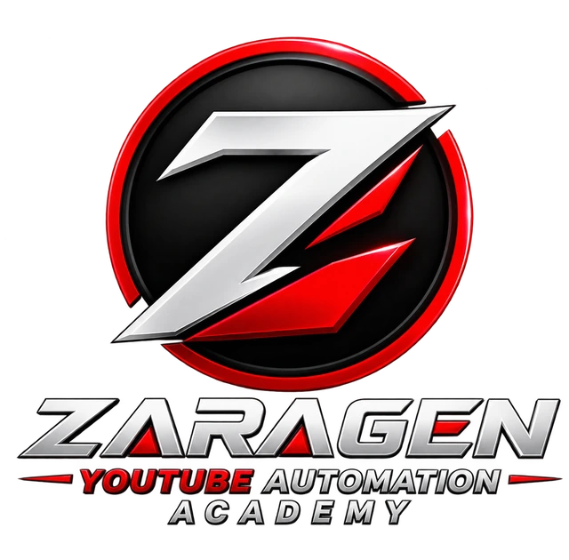 ZARAGEN – YouTube Automation Academy logo